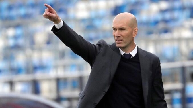 Huấn luyện viên Zinedine Zidane Huấn luyện viên Zinedine Zidane